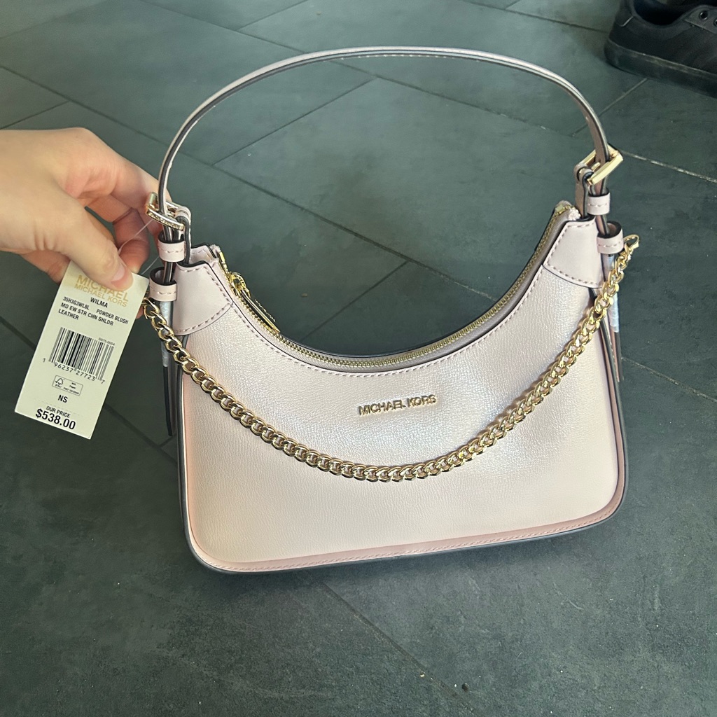Michael Kors Wilma Pink Shoulder Bag $129 Obo
